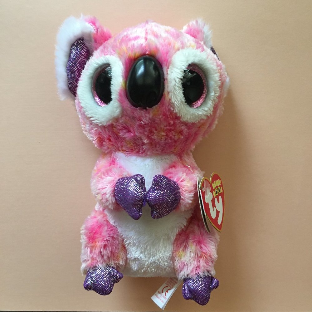 NWT Rare Beanie Boos Kacey Collectible MINT